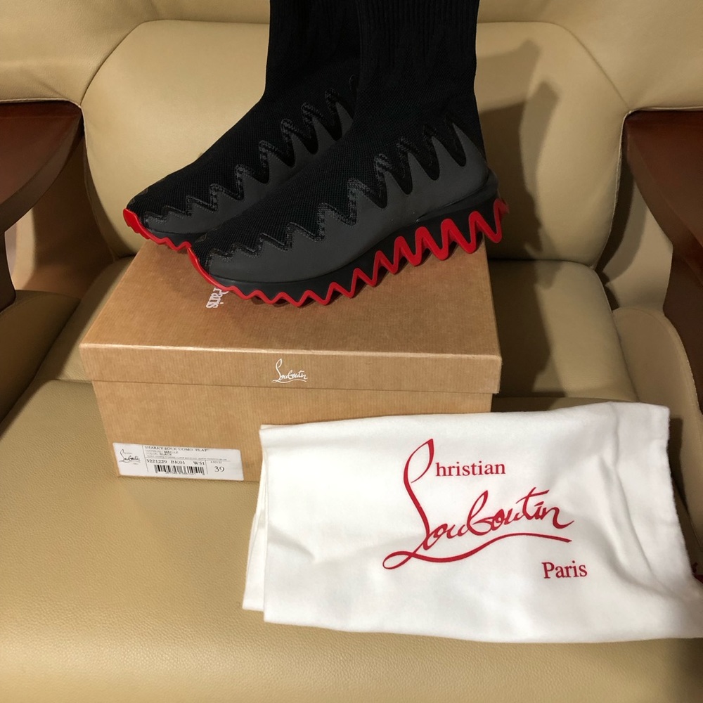 Christian Louboutin Sharky Sock Sneakers
